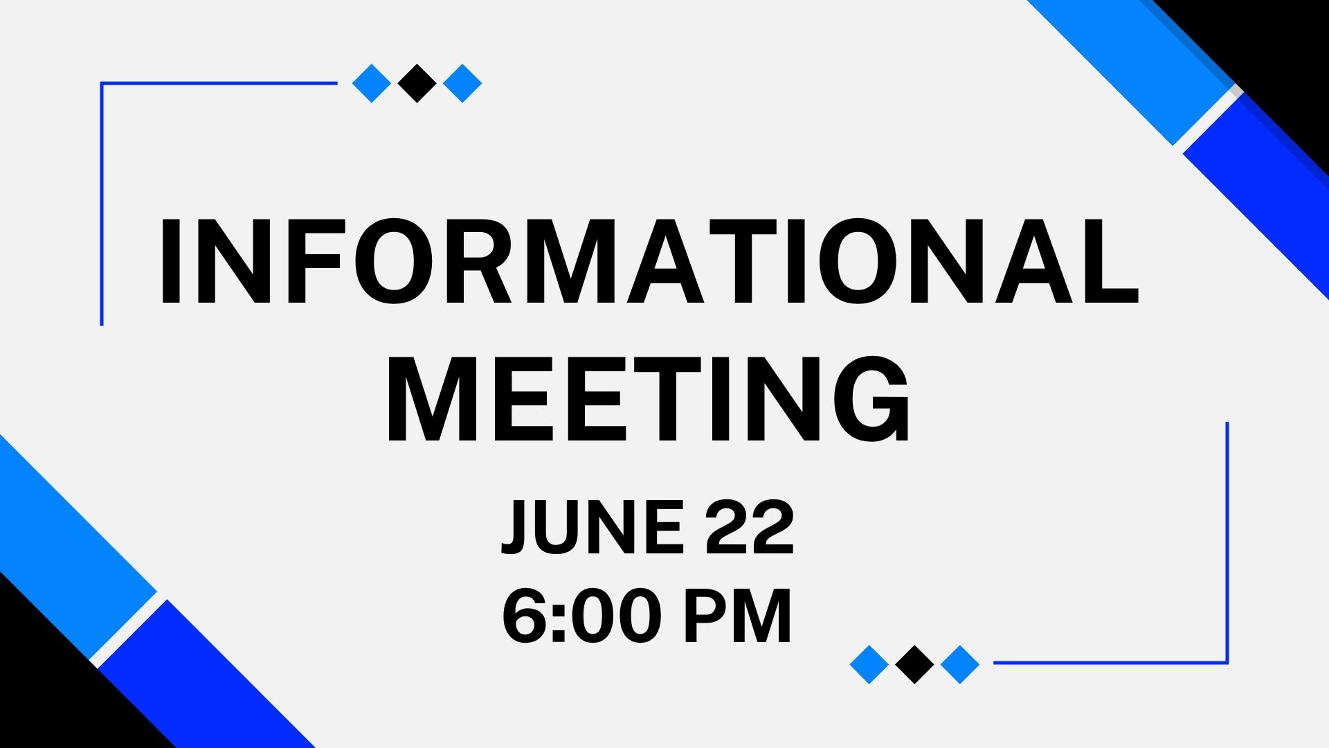Meeting Slide